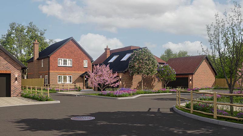 Simon Patience New Homes Property Development - Greenacres Park Storrington West Sussex